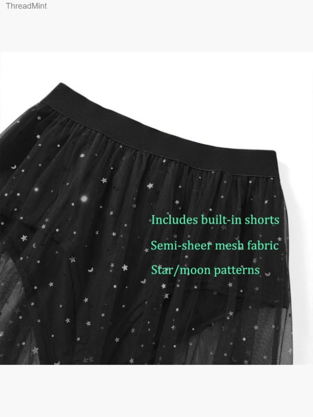 Sheer Mesh High Waist A-Line Maxi Skirt Festival Clubwear Rave - Picture 5 of 6